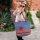 Sunsa Schultertasche Jeans Shopper große Handtasche Damen Jeanstasche