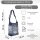 Sunsa Hobo Tasche aus Upcycling Jeans & braune Canvas. Umhängetasche mit verstellbarem Henkel