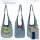 Sunsa Wende Hobo Cotton/Jeans Umhängetasche Schultertasche Crossbodybag