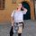 Sunsa Vintage Umhängetasche aus Jeansstoff & Canvas. Damen Crossbody Bag