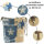 Sunsa Vintage Umhängetasche aus Upcycling Jeans & Canvas. Damen Crossbody Bag
