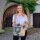 Sunsa Vintage Umhängetasche aus Upcycling Jeans & Canvas. Damen Crossbody Bag