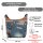 Sunsa Umhängetasche aus Upcycling Jeans & Canvas. Crossbody Hobo Tasche