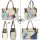 Sunsa XXL Handtasche Canvas Schultertasche Große Weekender Damentasche