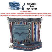 Sunsa Canvas Tasche Umhängetasche Schultertaschen Jeans Jeanstasche Crossbody