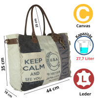 Sunsa Vintage Tasche XXL Shopper Handtasche Canvas Schultertasche Badetasche