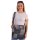 Sunsa Damen Umhängetasche in Patchwork Design. Crossbody aus Canvas & Upcycling Jeans