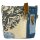 Sunsa Umhängetasche aus Upcycling Jeans & Canvas. Crossbody mit Mandala Motiv