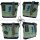 Sunsa Damentasche Maritim Umhängetasche Schultertasche blaue Crossbody mit Seepferd
