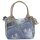 Sunsa Handtasche aus Jeansstoff & Canvas. große Schultertasche/ Shopper