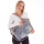 Sunsa Handtasche aus Jeansstoff & Canvas. große Schultertasche/ Shopper
