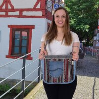 Sunsa Canvas Tasche Umhängetasche Schultertaschen Jeans Jeanstasche Crossbody