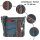 Sunsa Canvas Tasche Umhängetasche Schultertaschen Jeans Jeanstasche Crossbody