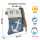 Sunsa beige Canvas-Tasche aus recyceltem Jeansstoff.