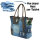 Sunsa XXL Vintage Tasche, Badetasche Weekender Shopper aus Jeansstoff & Canvas