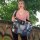 Sunsa XXL Vintage Tasche, Badetasche Weekender Shopper aus Upcycling Jeans & Canvas