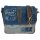 Sunsa Canvas Damen Messengertasche, Jeansstoff-Umhängetasche