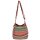 Sunsa Hobo Tasche. Gestreifte Baumwolle Umhängetasche. Vegane Schultertasche. Crossbody bag