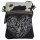 Domelo canvas woman bag small shoulder bag crossbody darkbrown fur