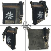 Domelo canvas bag shoulder bag shoulder bag brown beige