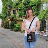 Domelo canvas bag shoulder bag shoulder bag brown beige