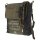 Sunsa Vintage Tasche Schultertasche Messenger Umhängetasche aus Canvas mit Leder