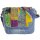 Sunsa Damen Messenger Tasche. Umhängetasche aus Upcycling Saree & Jeans