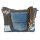Sunsa Umhängetasche aus Upcycling Jeans und schwarzen Canvas. Tasche