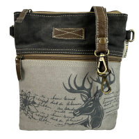 Sunsa Vintage shoulder bag shoulder bag with leather