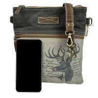 Sunsa Vintage shoulder bag shoulder bag with leather