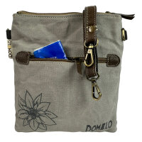 Sunsa Vintage shoulder bag shoulder bag with leather