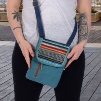 Sunsa Damen Handy Tasche, kleine Umhängetasche aus...