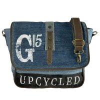 Sunsa Jeans Messengertasche, Jeansstoff-Umhängetasche