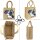 Domelo Mädchentasche, Jute Handtasche für Mädchen, kleine Kindertasche, Sommer Mädchen Einhorntasche, Mädchenbadetasche mit Einhorn Motiv.
