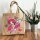 Domelo Mädchentasche, Jute Handtasche für Mädchen, kleine Kindertasche, Sommer Mädchen Tasche, Mädchen Badetasche mit Fee Motiv.