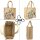 Domelo Jute Trachten Einkaufskorb, 100% Vegane Einkaufstasche. Kleine Damen Handtasche