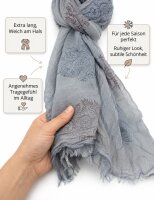 Sunsa vintage scarf stole halter cloth
