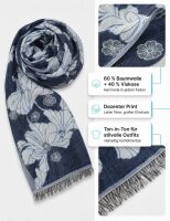 Sunsa scarf stole halter flowers