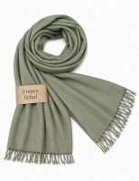 Winter scarf light gray