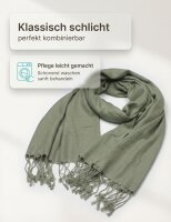 Winter scarf light gray