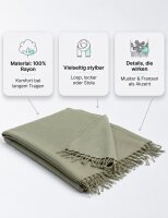 Winter scarf light gray