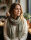 Winter scarf light gray