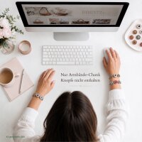 18 Armbänder für Chunks Druckknöpfe – 3 Designs