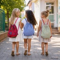 Zugbeutel für Kinder, Turnbeutel für...