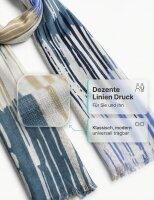 Sunsa Winter  Winterschal ,Streifen Design Stola Halstuch aus Viskose