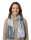 Sunsa Winter  Winterschal ,Streifen Design Stola Halstuch aus Viskose