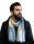 Sunsa Winter Winterschal,Streifen Design Stola Halstuch aus Viskose